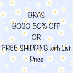 NOT VALID ON POSHMARK CLOSET CLEAROUT DAYS DD DDD E F G H 🌼 Bra 🌼 BOGO 50% OFF